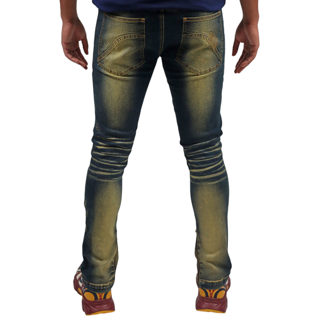 BLAC LEAF GREATNESS TAILOR DENIM JEANS