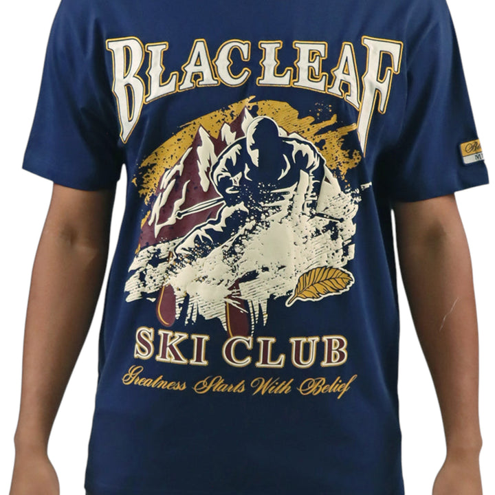 Blac leaf greatness starts with belief t-shirt