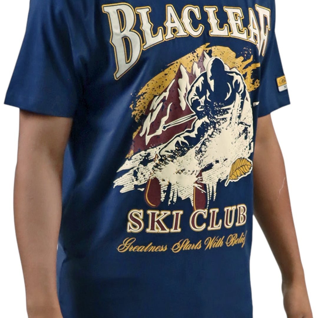 Blac leaf greatness starts with belief t-shirt