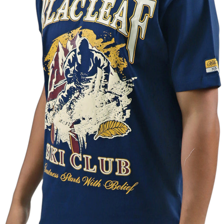 Blac leaf greatness starts with belief t-shirt