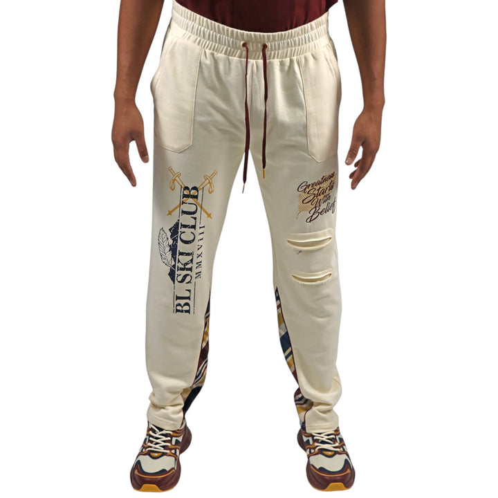 BLAC LEAF GREATNESS STARTS WITH BELIEF JOGGER