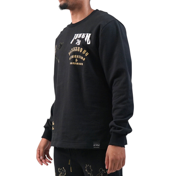 Juren Dedication And Hard Work Crewneck