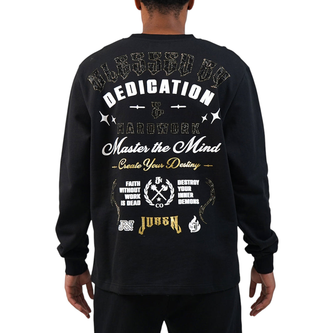 Juren Dedication And Hard Work Crewneck