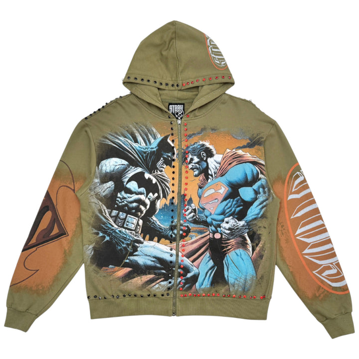 Stray ST1517 Industries Zipper Hoodie Olive