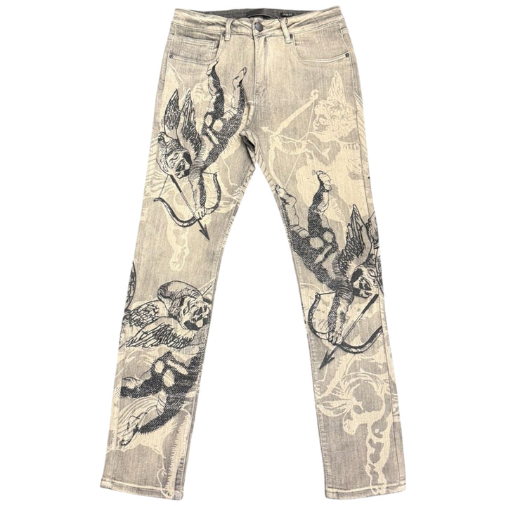 Waimea M8667D Angel Stacked Denim Antique Grey