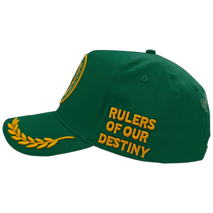 Blac Leaf Crowned Kings Trucker Hat Forest Green