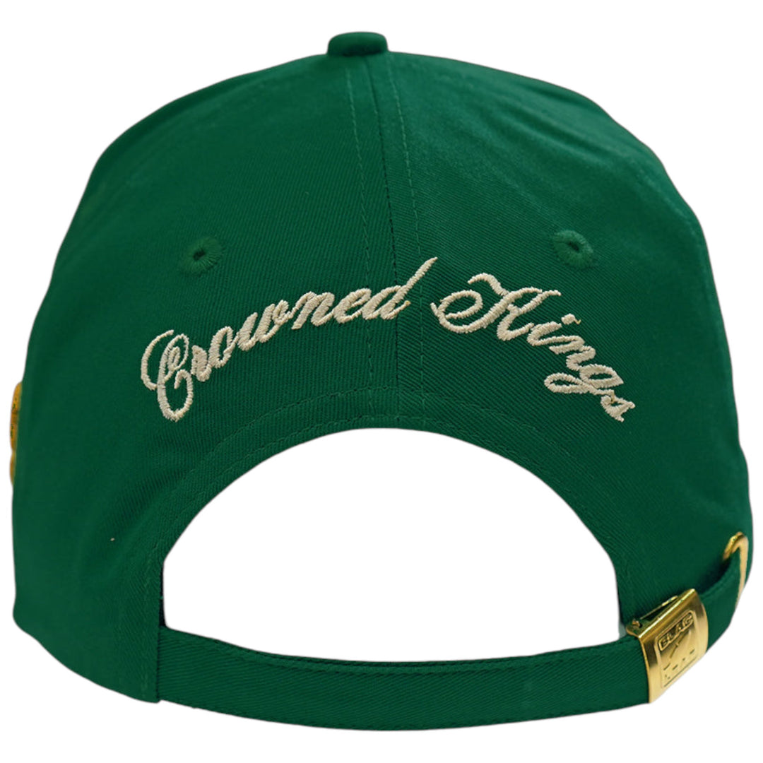 Blac Leaf Crowned Kings Trucker Hat Forest Green