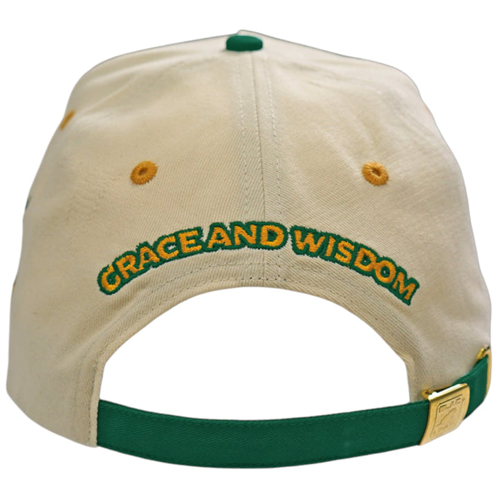 Blac Leaf Crowned Kings  Strap Dad Hat Cream