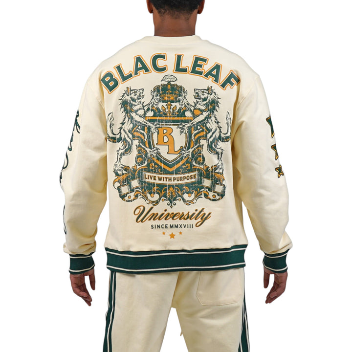 Blac Leaf Crowned Kings Crewneck
