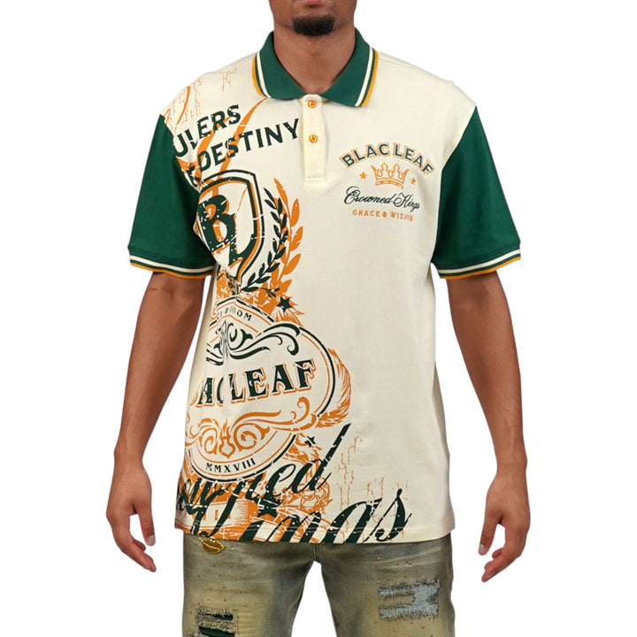 Blac Leaf Grace & Wisdom Polo Shirt Big & Tall