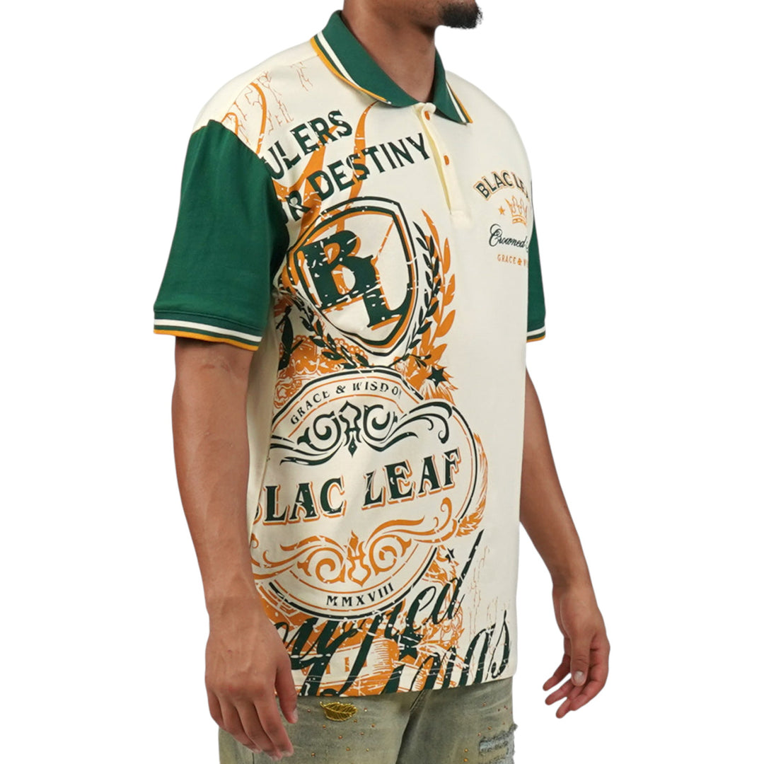 Blac Leaf Grace & Wisdom Polo Shirt Big & Tall
