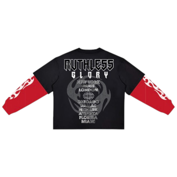 Roku Ruthless Glory Layered Long Sleeve Shirt