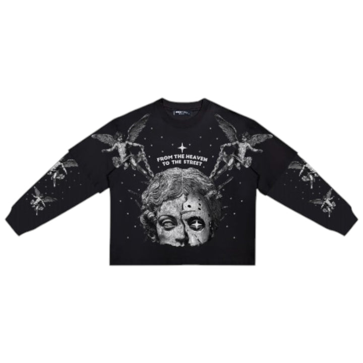 Roku From Heaven To The Street L/S Shirt Black
