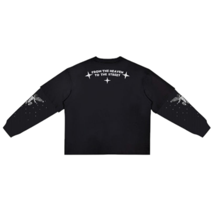 Roku From Heaven To The Street L/S Shirt Black