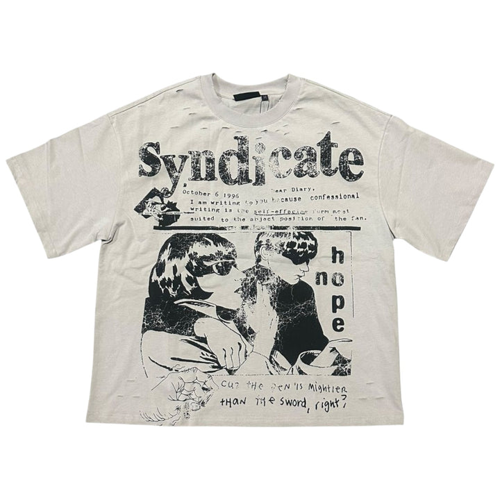 Syndicate "Hope" Boxy T-Shirt White