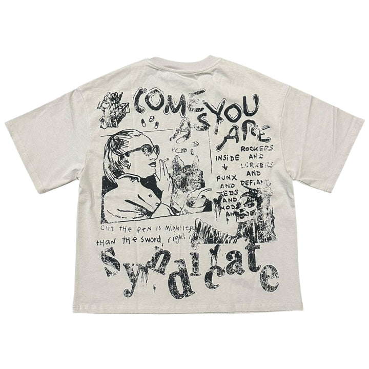 Syndicate "Hope" Boxy T-Shirt White
