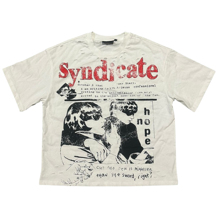 Syndicate "Hope" Boxy T-Shirt Grey