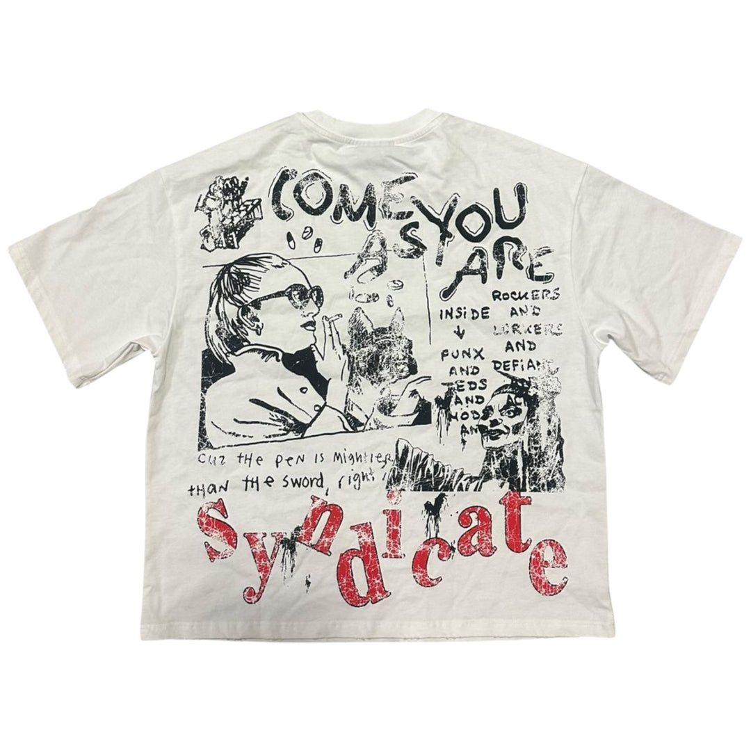 Syndicate "Hope" Boxy T-Shirt Grey