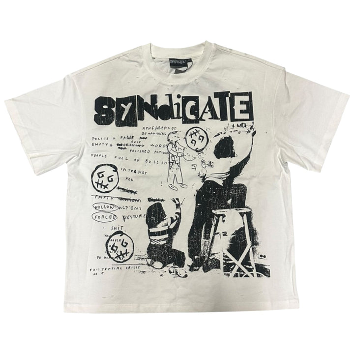 Syndicate "Defiance" Boxy T-Shirt White