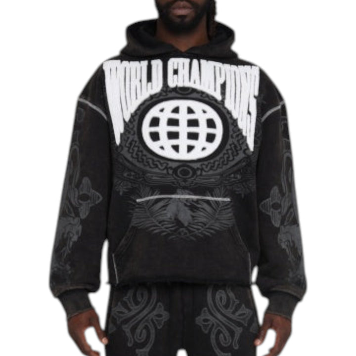 Smoke Rise Champion Fleece Hoodie Black