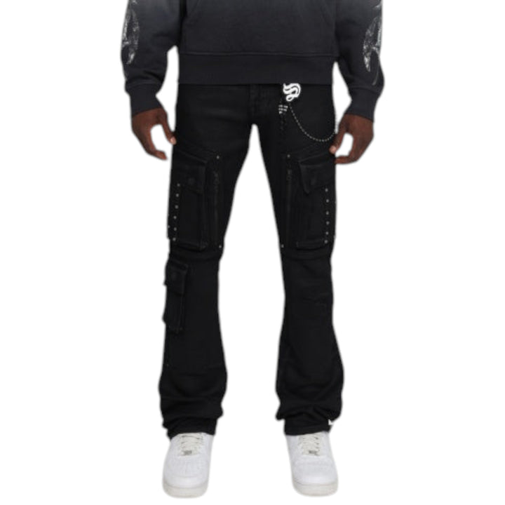 Smoke Rise Utility Jean Black