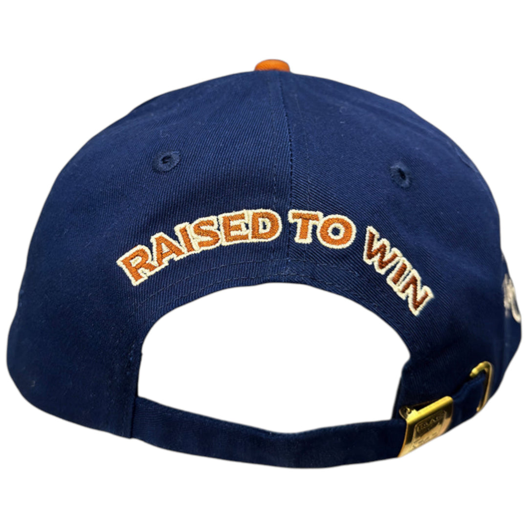 Blac Leaf Born In Struggle Trucker Hat Navy AOP