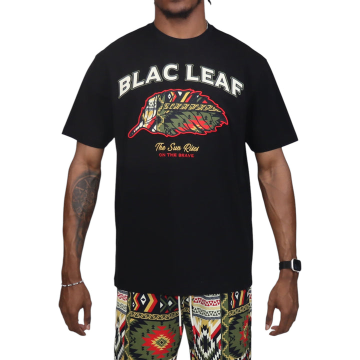 Blac Leaf Sunrise On The Brave Tee Big & Tall