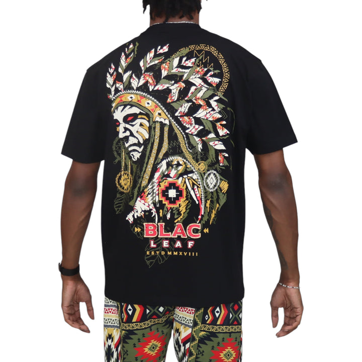 Blac Leaf Sunrise On The Brave Tee Big & Tall