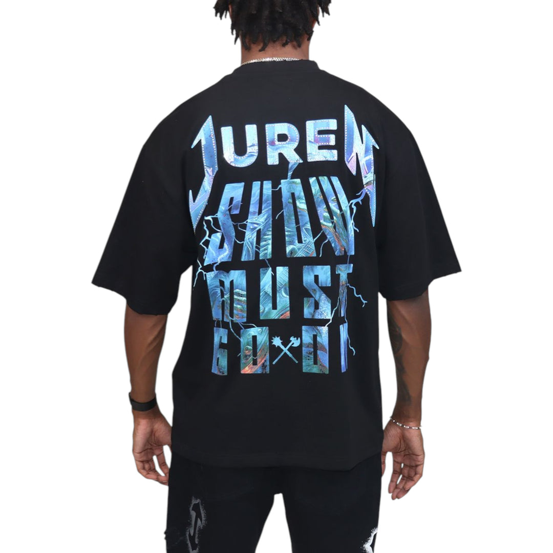 Juren Show Must Go On Tee Black Big & Tall