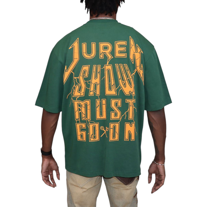 Juren Show Must Go On Tee Olive Big & Tall