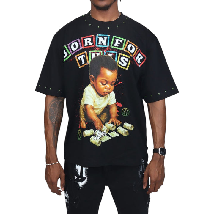 Juren Born For This Tee Black