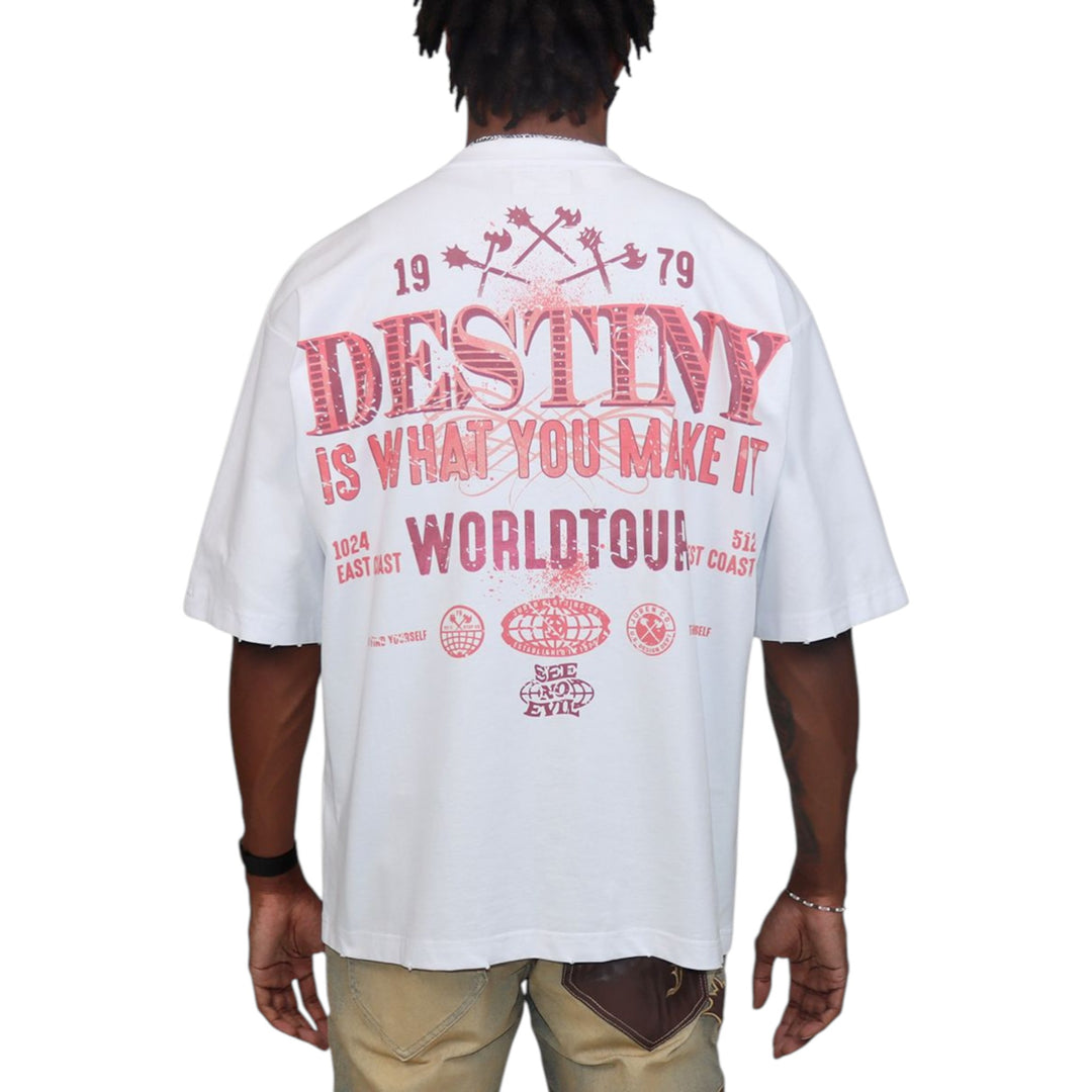 Juren Destiny Tee White Big & Tall