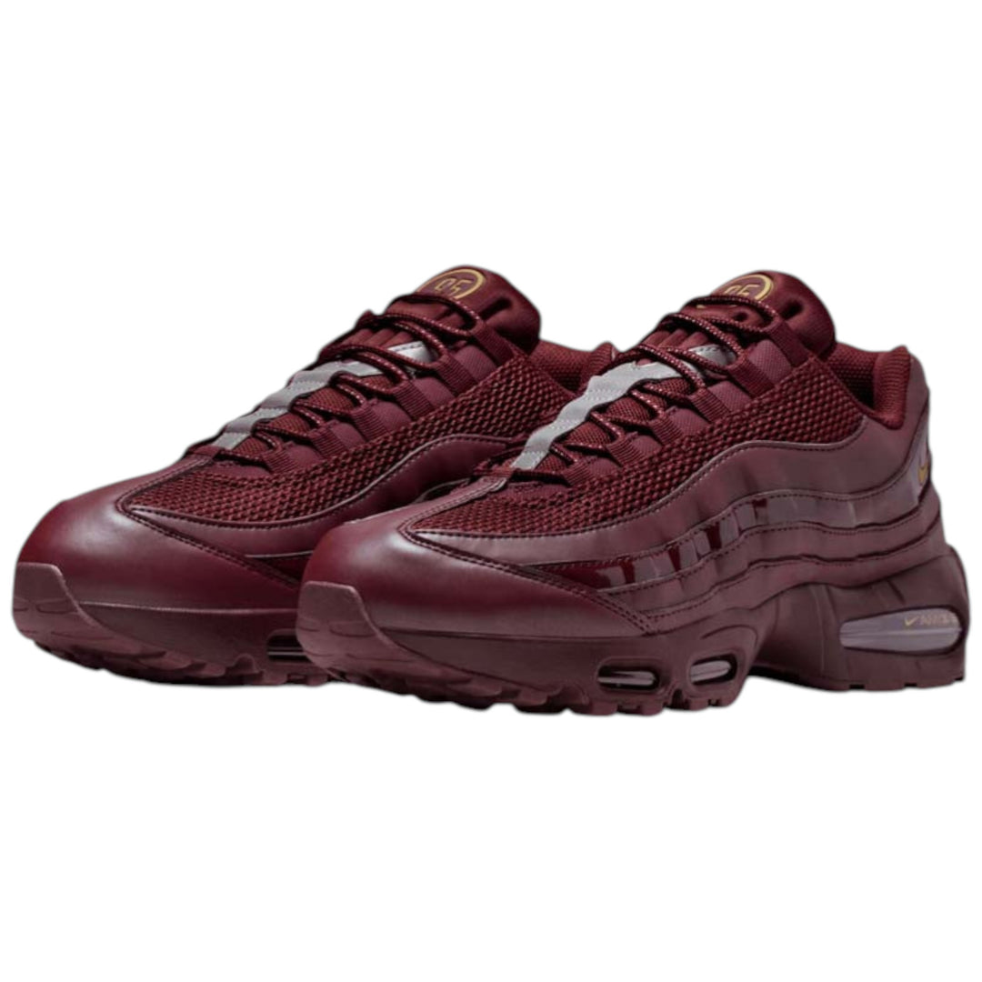 Risq Takers Brothers Tee Natural Burgundy Combo