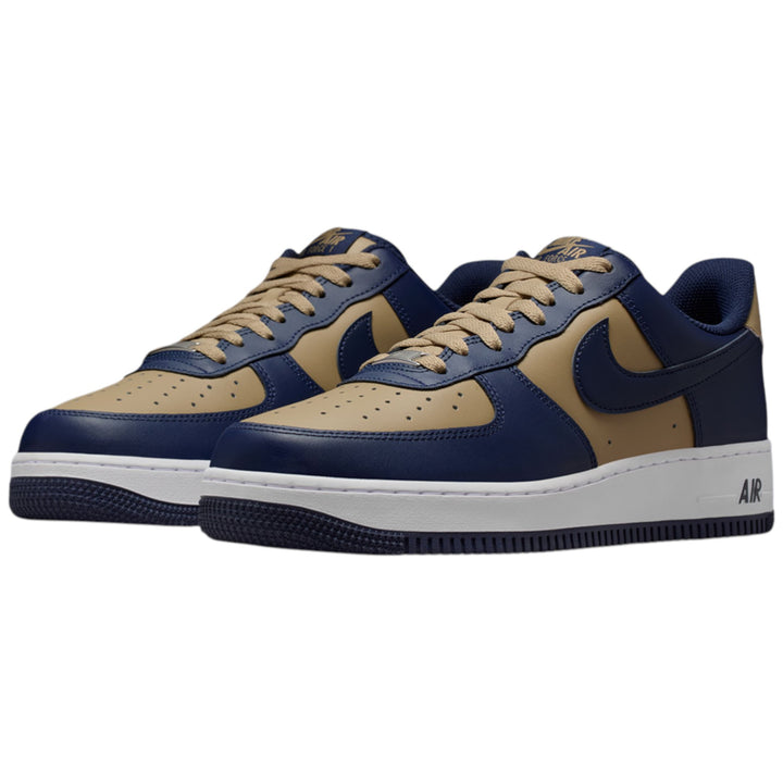 Nike Air Force 1 '07 Parachute Beige, Obsidian Blue