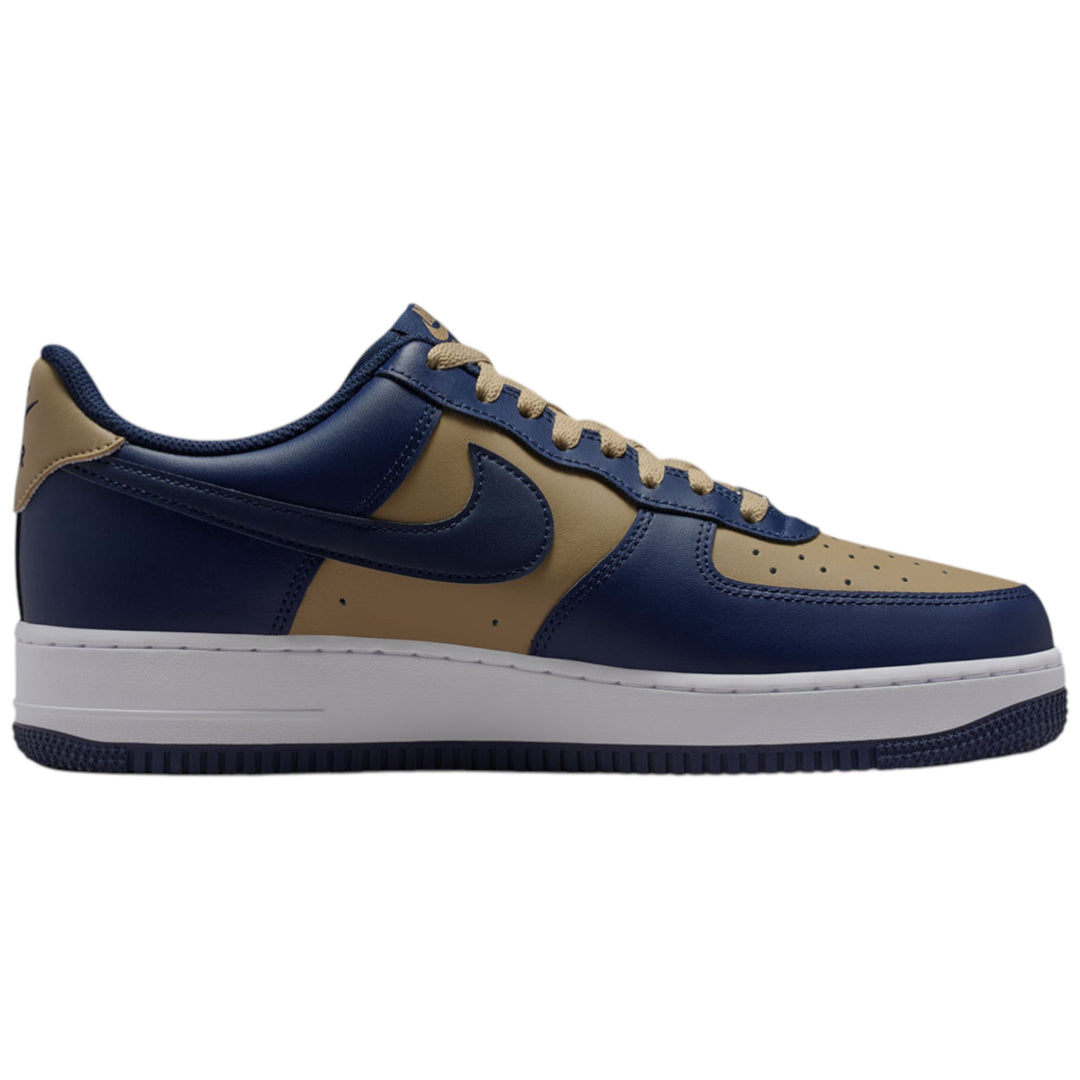 Nike Air Force 1 '07 Parachute Beige, Obsidian Blue