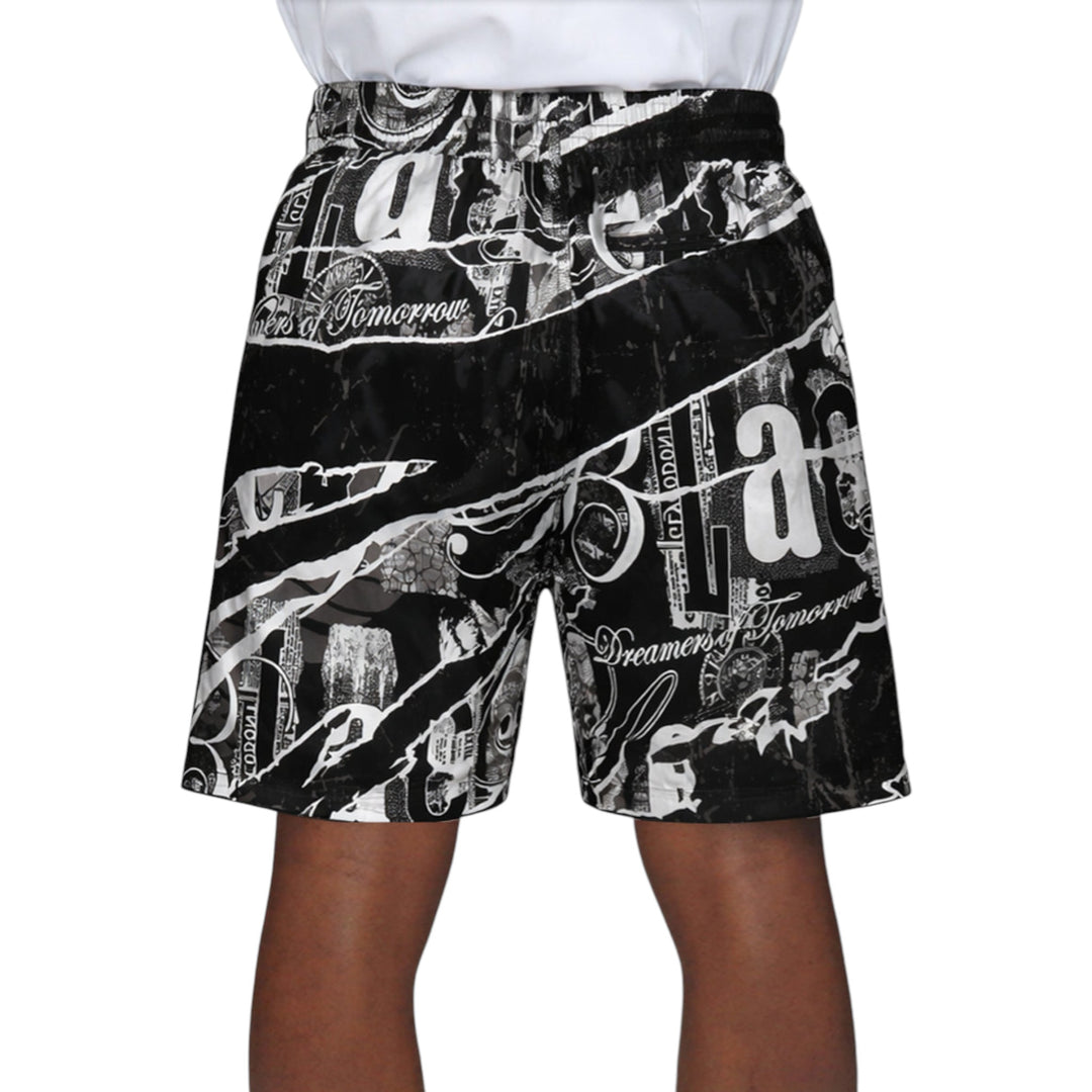 Blac Leaf Thinkers Of Today AOP Shorts