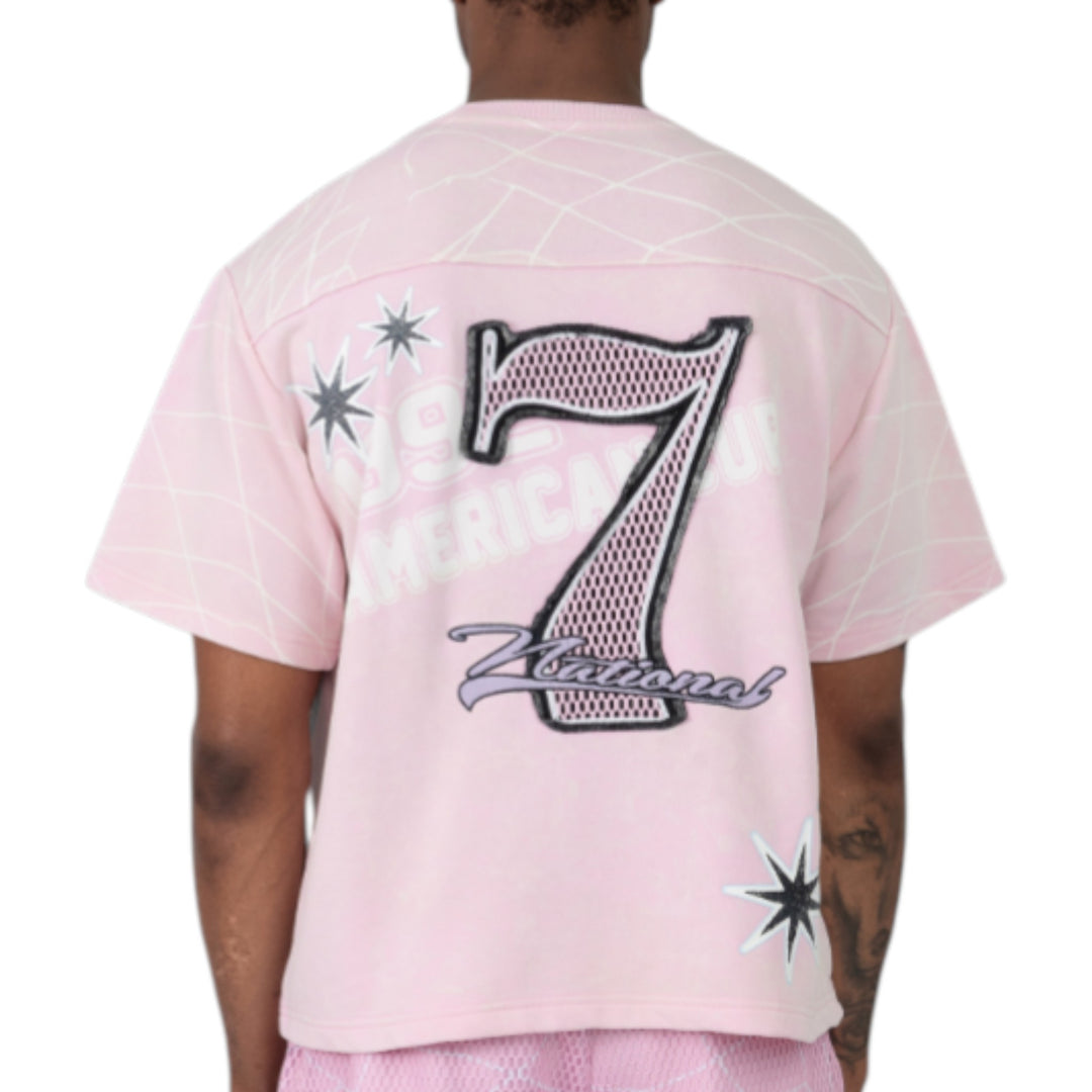 Smoke Rise Ascend Tee Pink