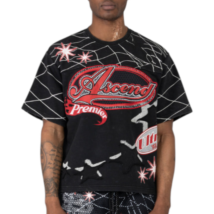 Smoke Rise Ascend Tee Black