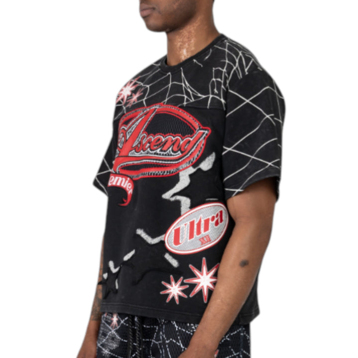Smoke Rise Ascend Tee Black
