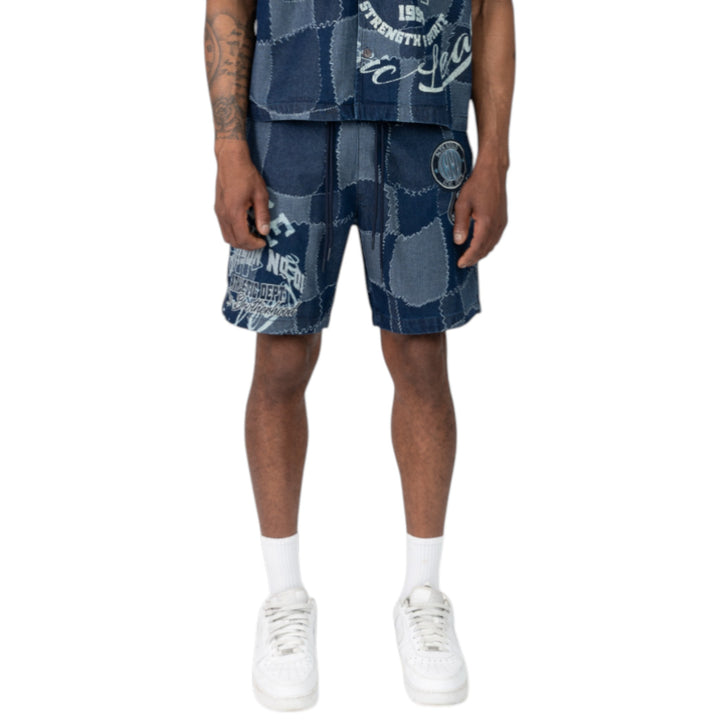 Smoke Rise  Brotherhood Short Blue