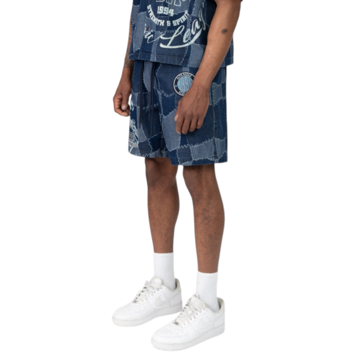 Smoke Rise  Brotherhood Short Blue
