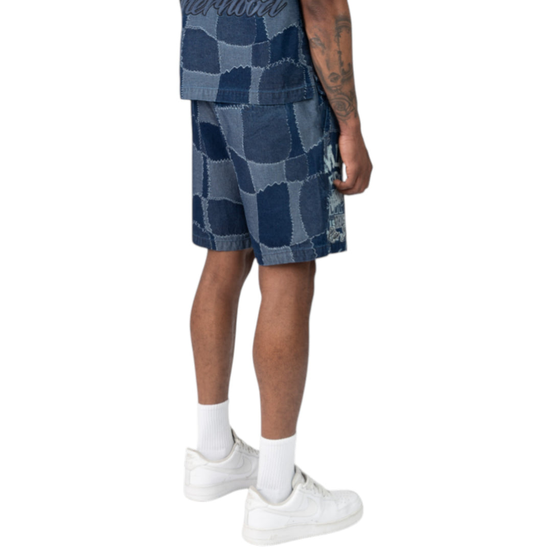Smoke Rise  Brotherhood Short Blue