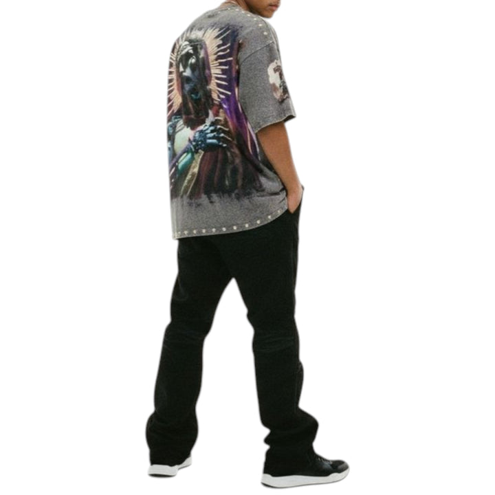 Stray Redeemer Tee Charcoal