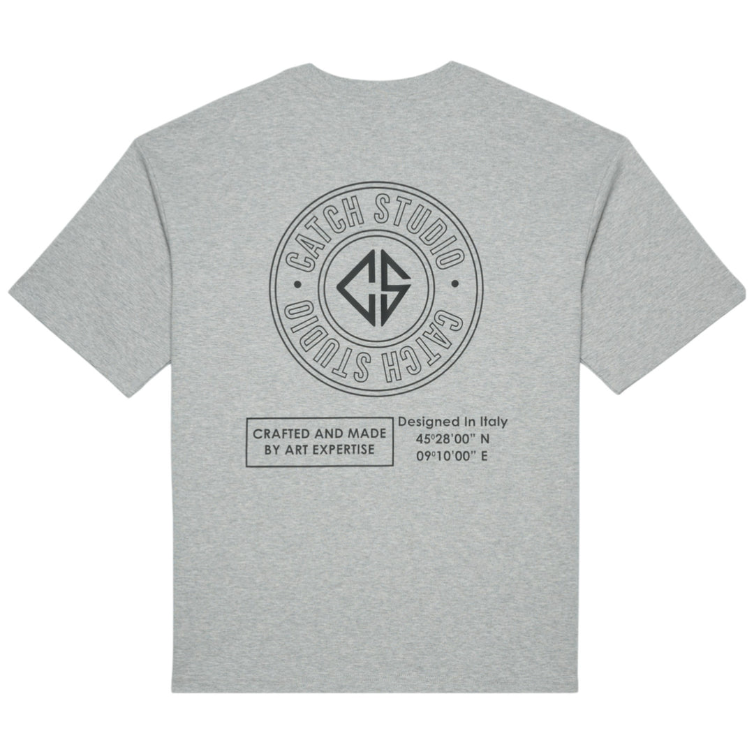 Catch Expertise Tee Heather Grey
