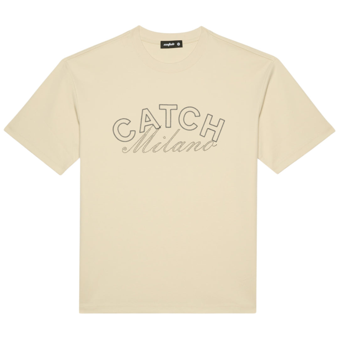 Catch Milano Stone Tee Off White Natural