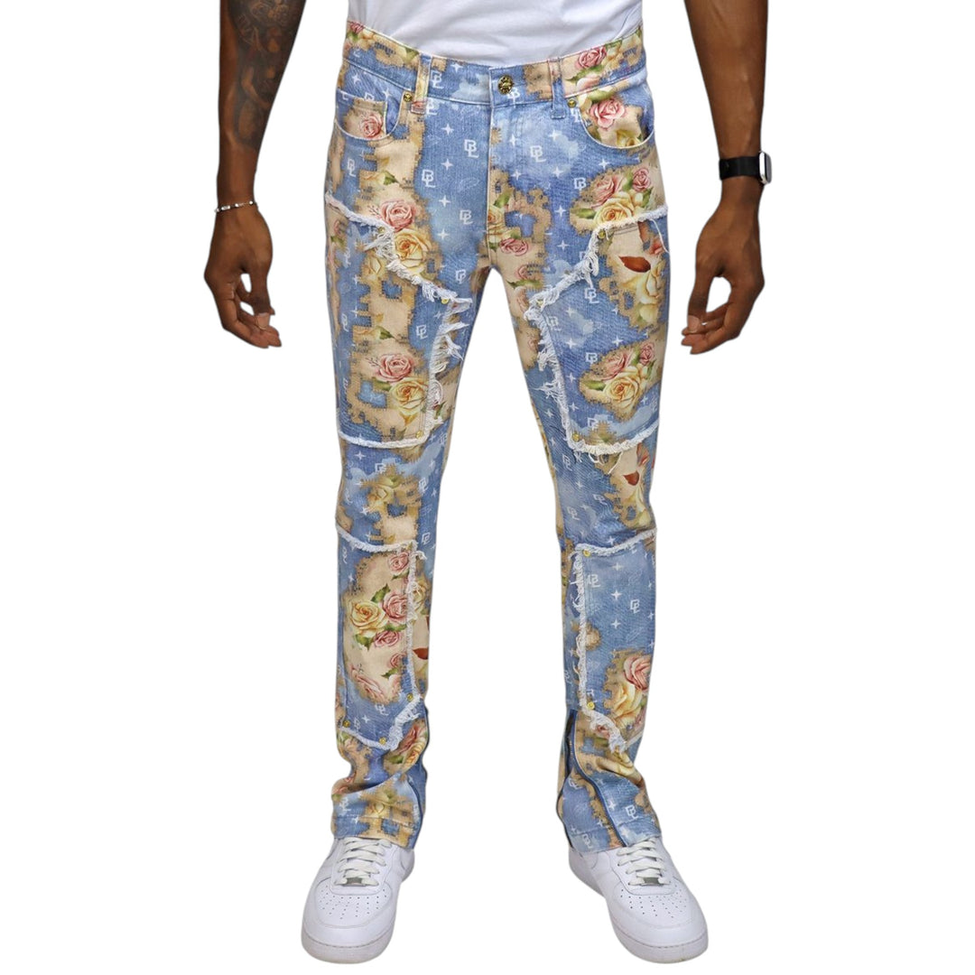 Blac Leaf Redefining AOP Twill pants Big & Tall