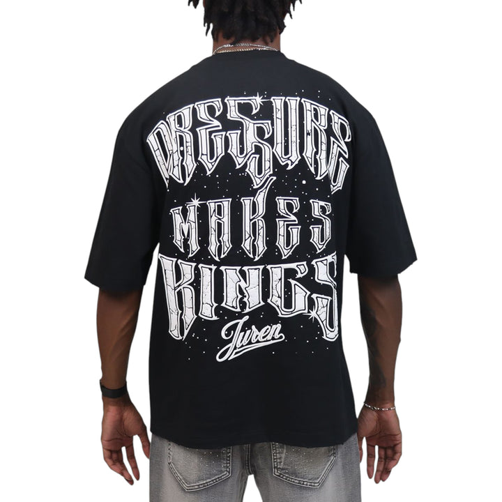 Juren Pressure Makes Kings Tee Big & Tall Black