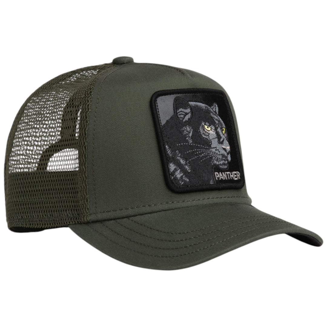 Goorin Bros Strength Panther Trucker Palm Olive