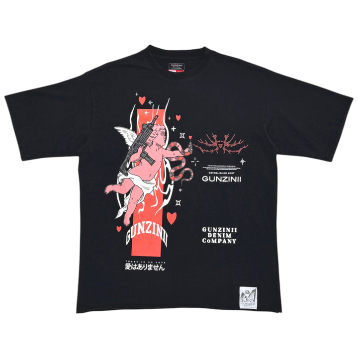 Gunzinii Angel Tee Black