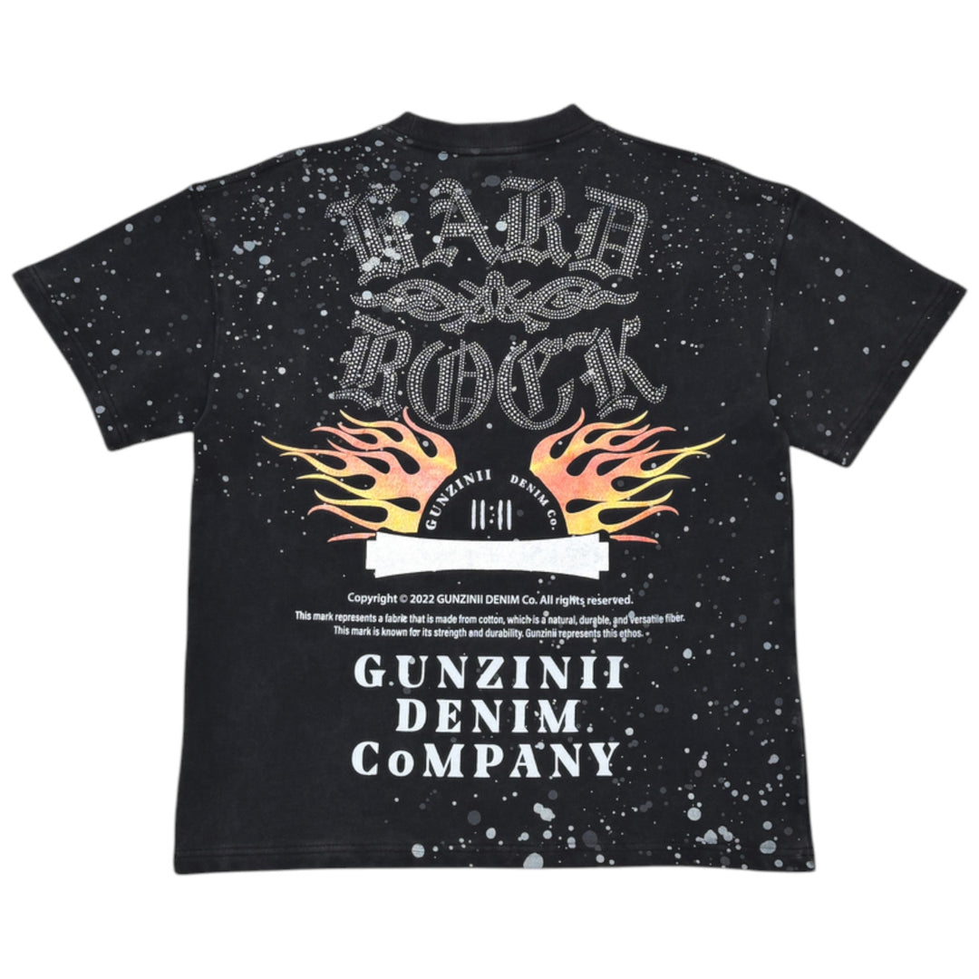 Gunzinii Hard Rock Tee Black
